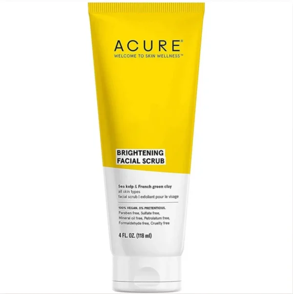 ACURE - Brightening facial scrub-118ml